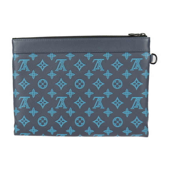 LOUIS VUITTON Black Monogram Pouch - Picture 3 of 10